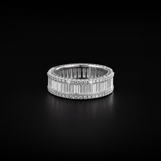 Baguette Eternity Band Ring